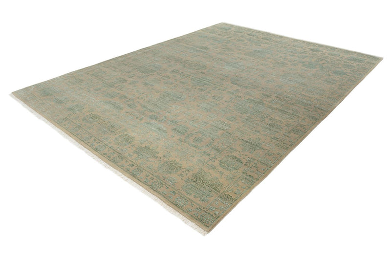 Tapis design - 326 x 248 cm - vert olive