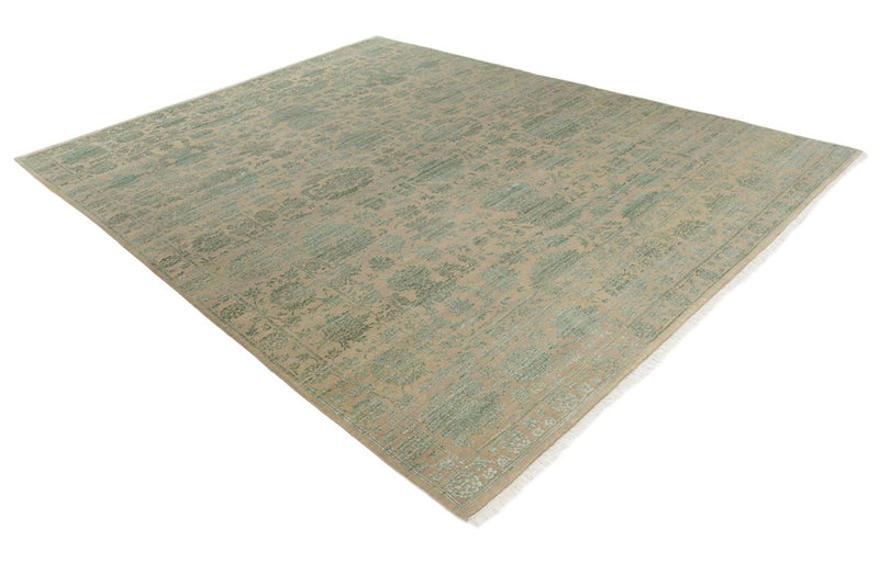 Tapis design - 326 x 248 cm - vert olive