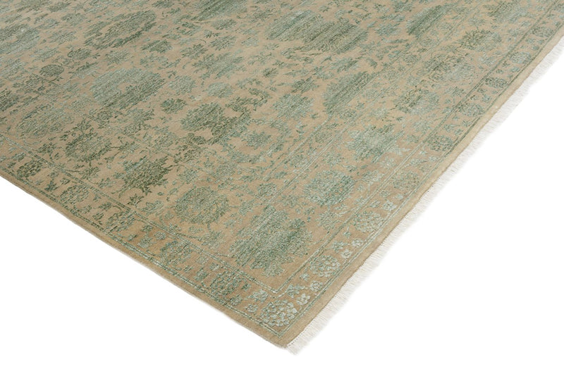 Tapis design - 326 x 248 cm - vert olive