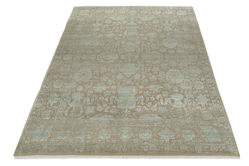 Tapis design - 326 x 248 cm - vert olive
