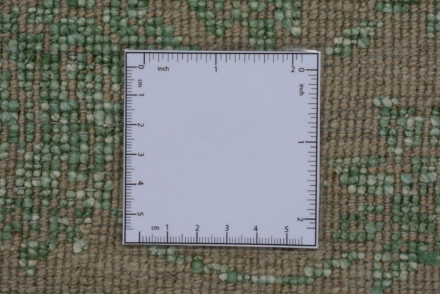 Tapis design - 326 x 248 cm - vert olive