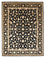 Tapis oriental - Tabriz - 304 x 236 cm - bleu foncé
