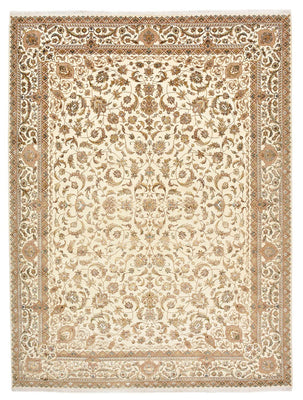 Tapis oriental - Tabriz - 364 x 275 cm - crème