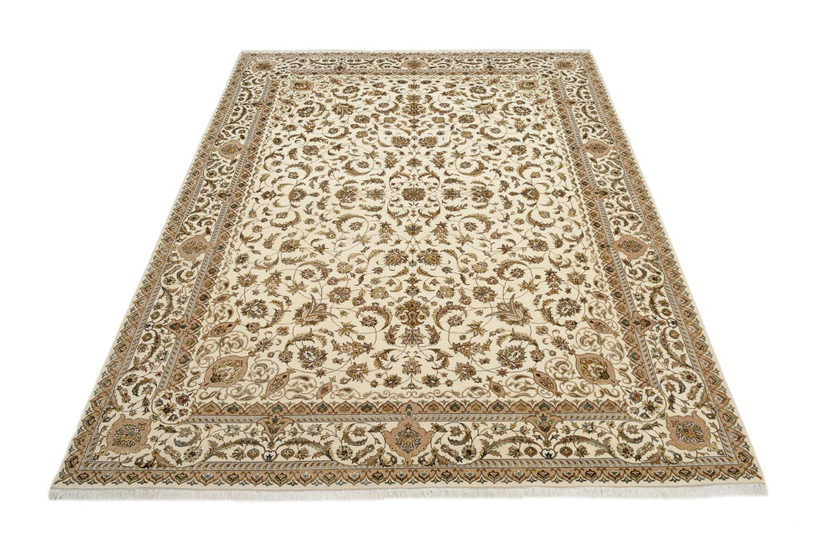 Tapis oriental - Tabriz - 364 x 275 cm - crème