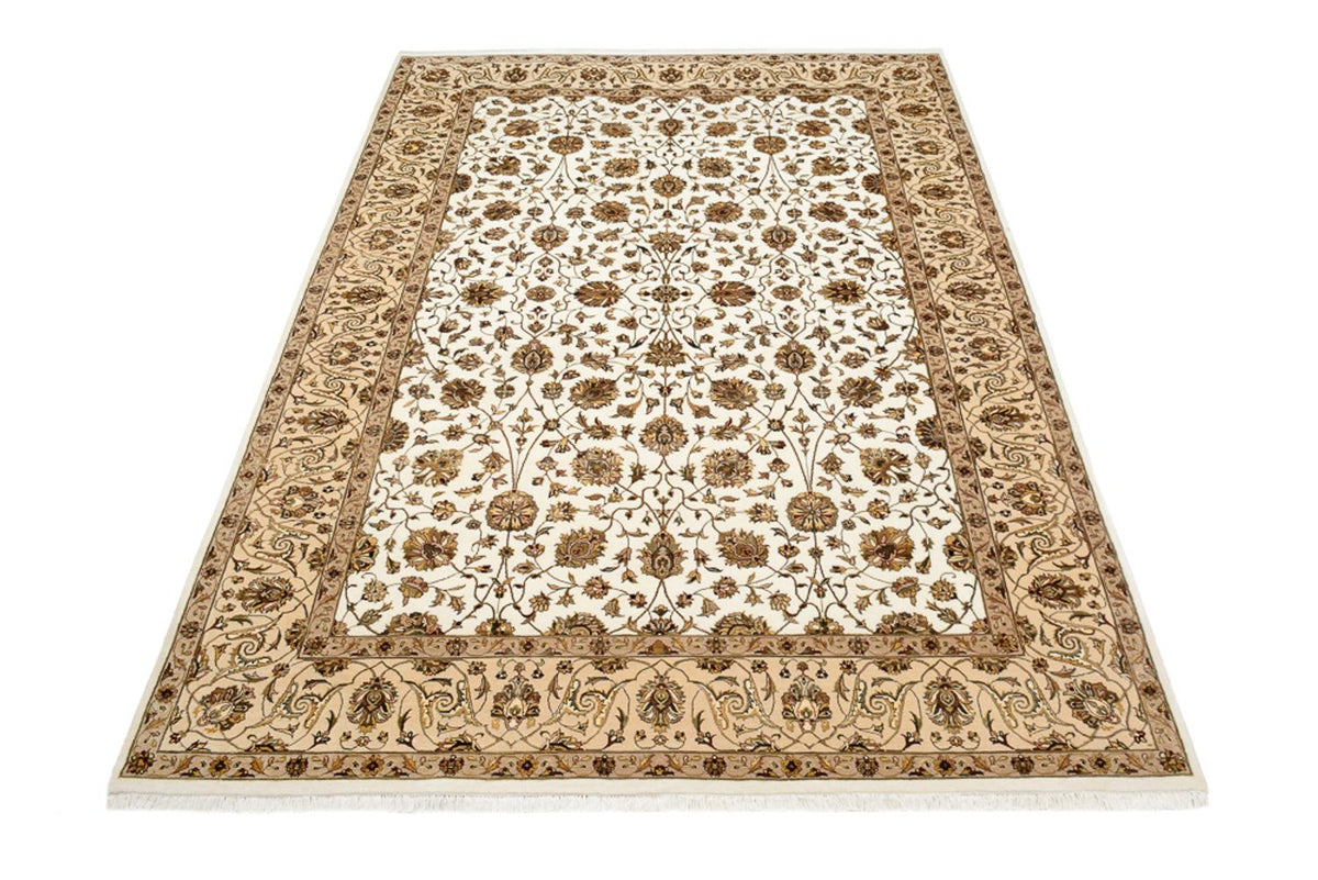 Tapis oriental - Tabriz - 307 x 215 cm - crème