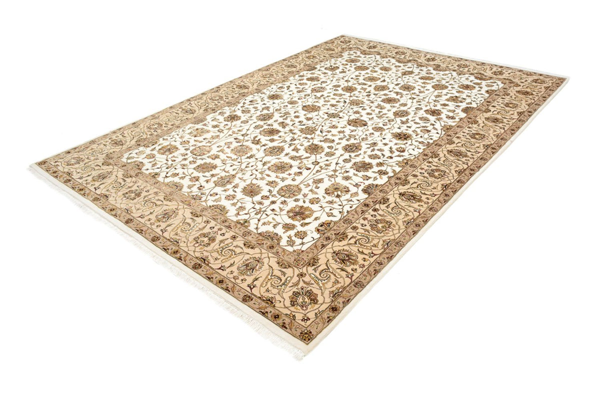 Tapis oriental - Tabriz - 307 x 215 cm - crème