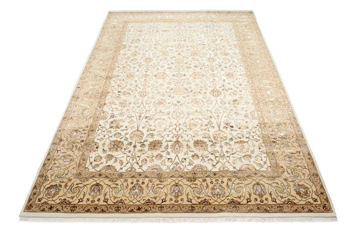 Tapis oriental - Tabriz - 307 x 215 cm - crème