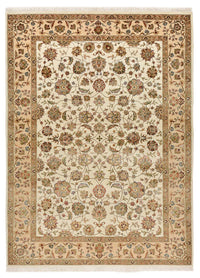 Tapis oriental - Tabriz - 210 x 153 cm - crème
