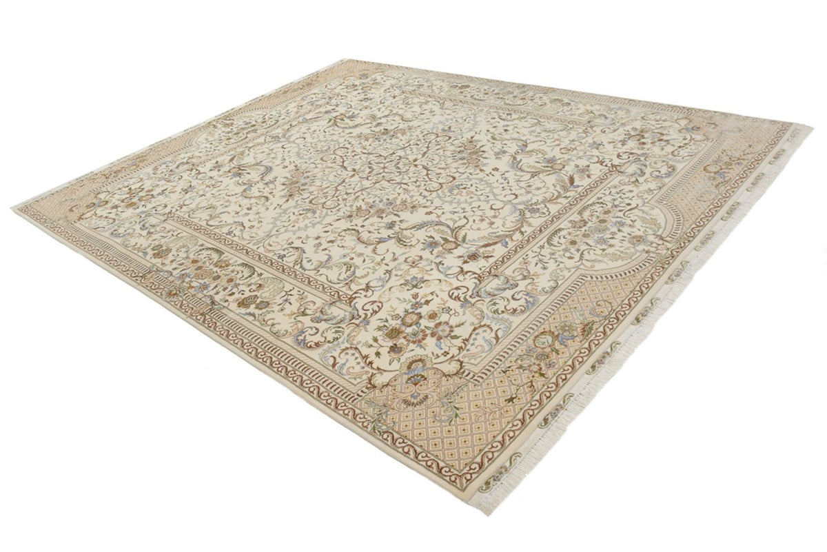 Tapis oriental - Tabriz - 309 x 247 cm - crème