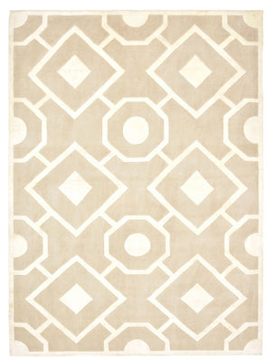 Tapis design - 236 x 174 cm - beige