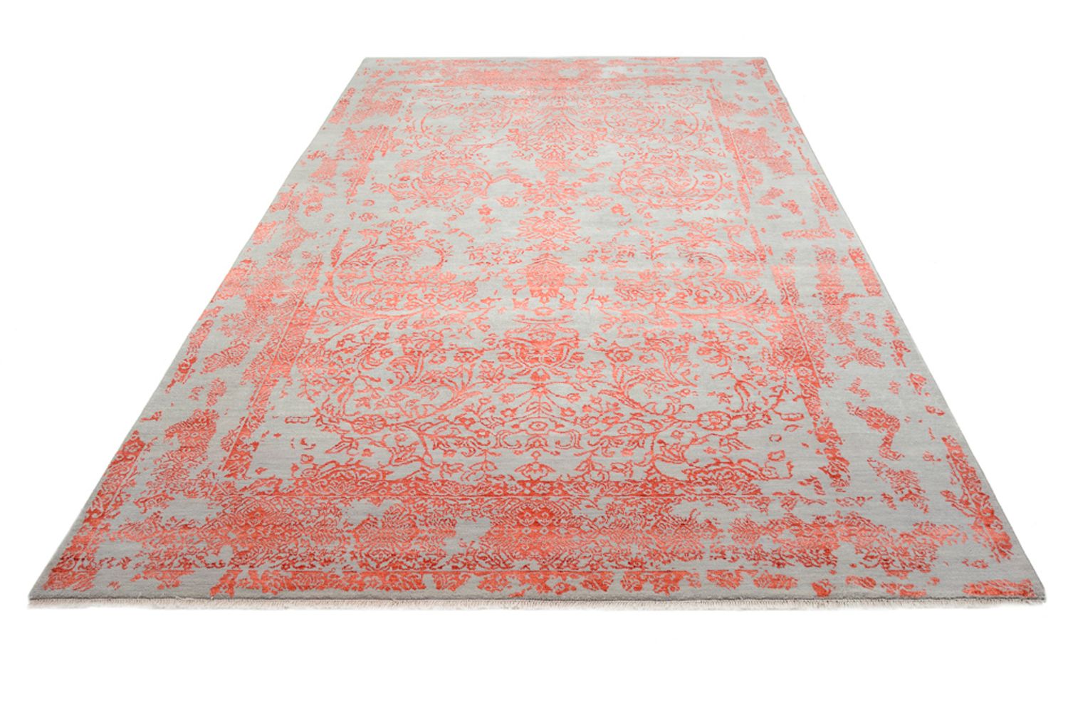 Tapis design - 279 x 186 cm - rose
