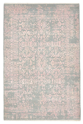 Tapis design - 297 x 204 cm - saumon