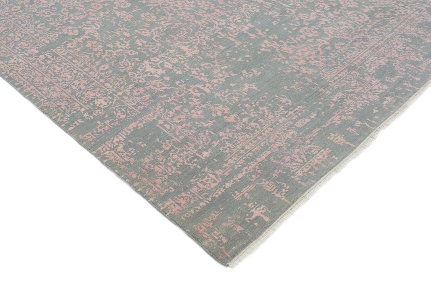 Tapis design - 297 x 204 cm - saumon