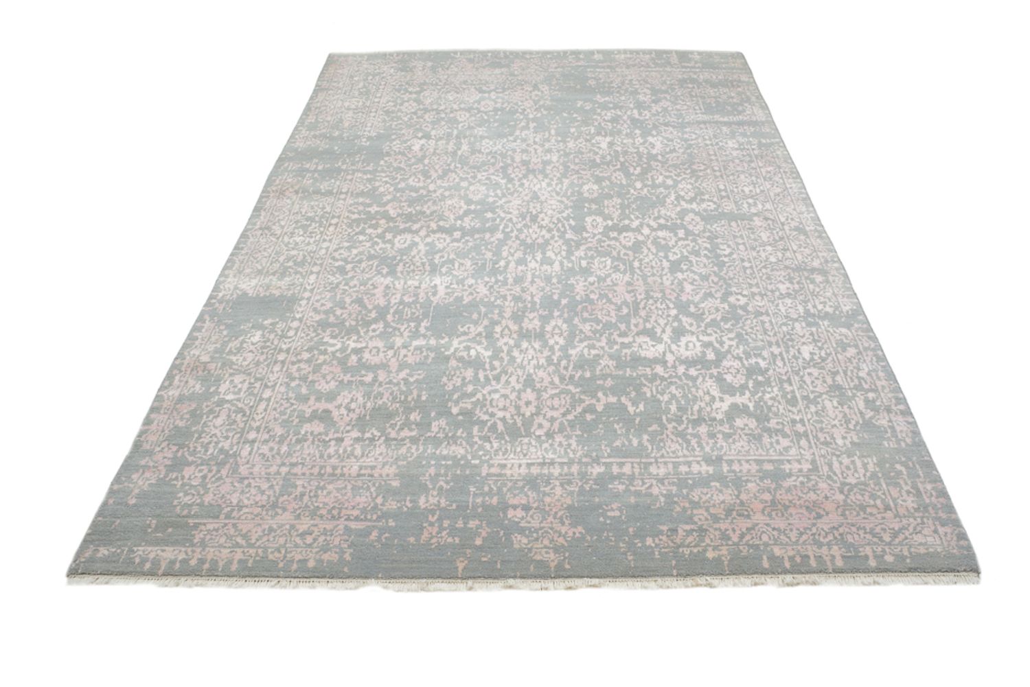 Tapis design - 297 x 204 cm - saumon