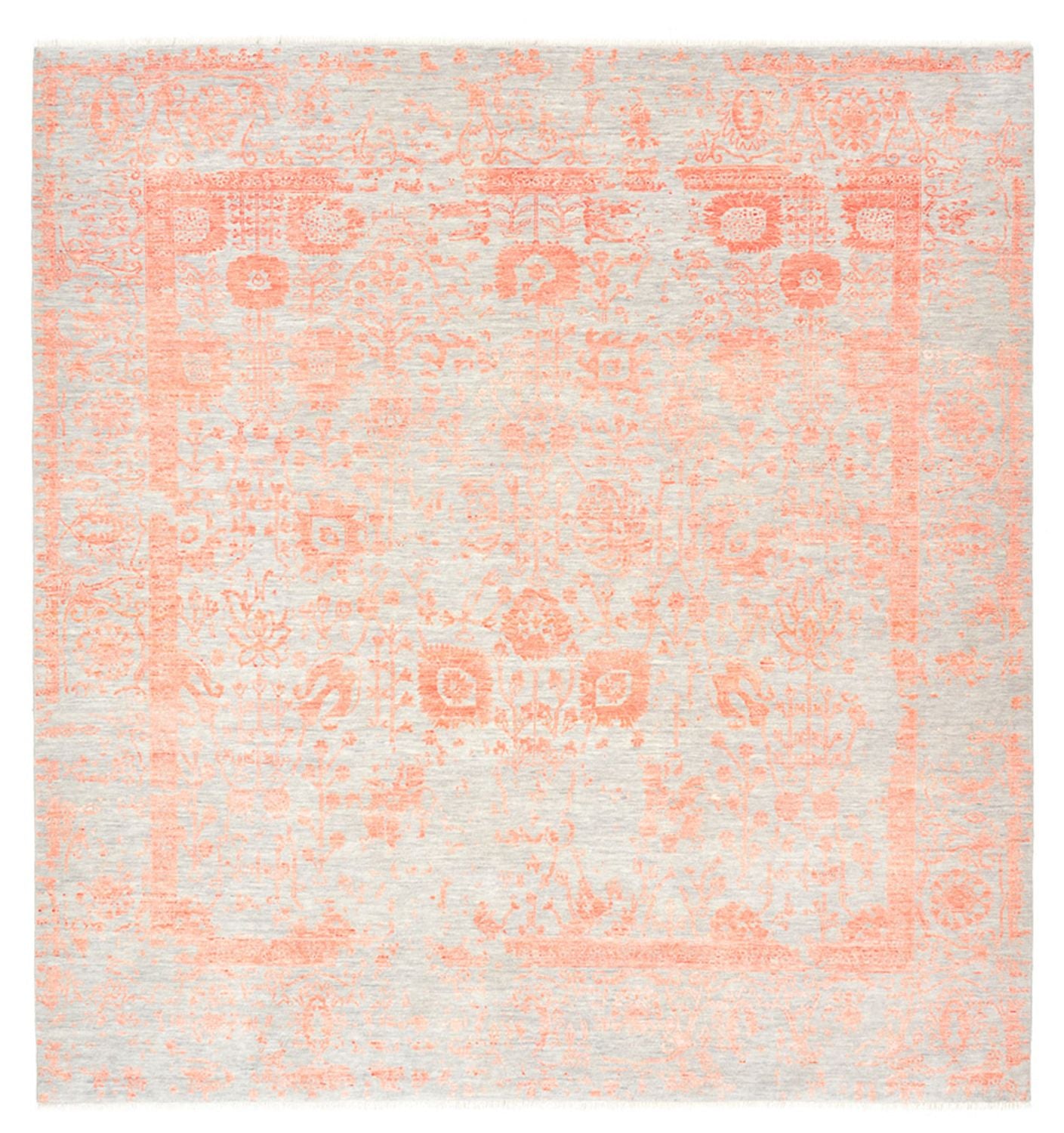 Tapis design - 261 x 251 cm - orange