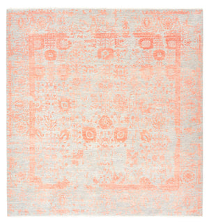 Tapis design - 261 x 251 cm - orange