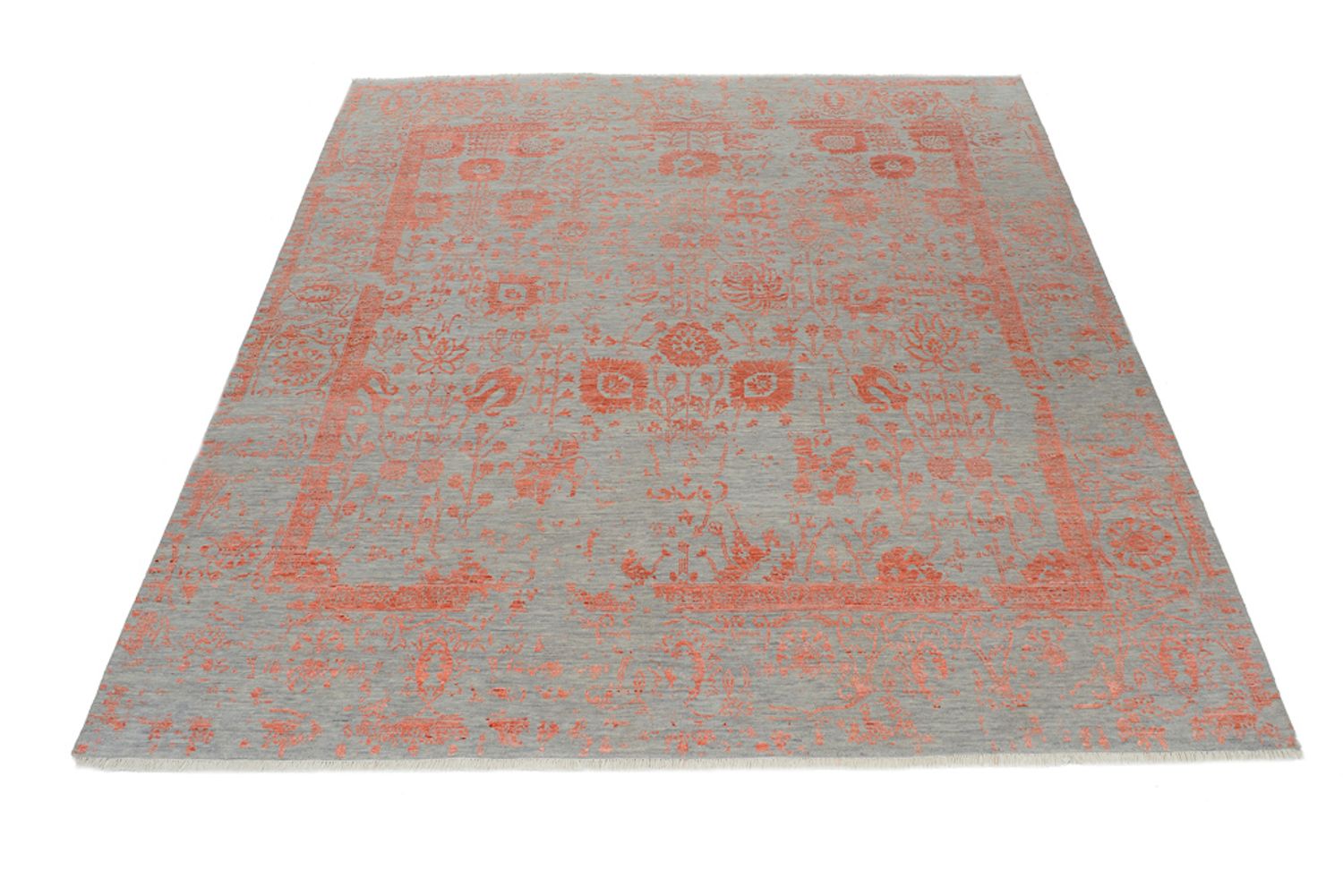 Tapis design - 261 x 251 cm - orange