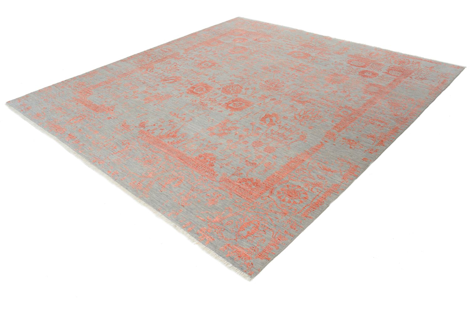 Tapis design - 261 x 251 cm - orange