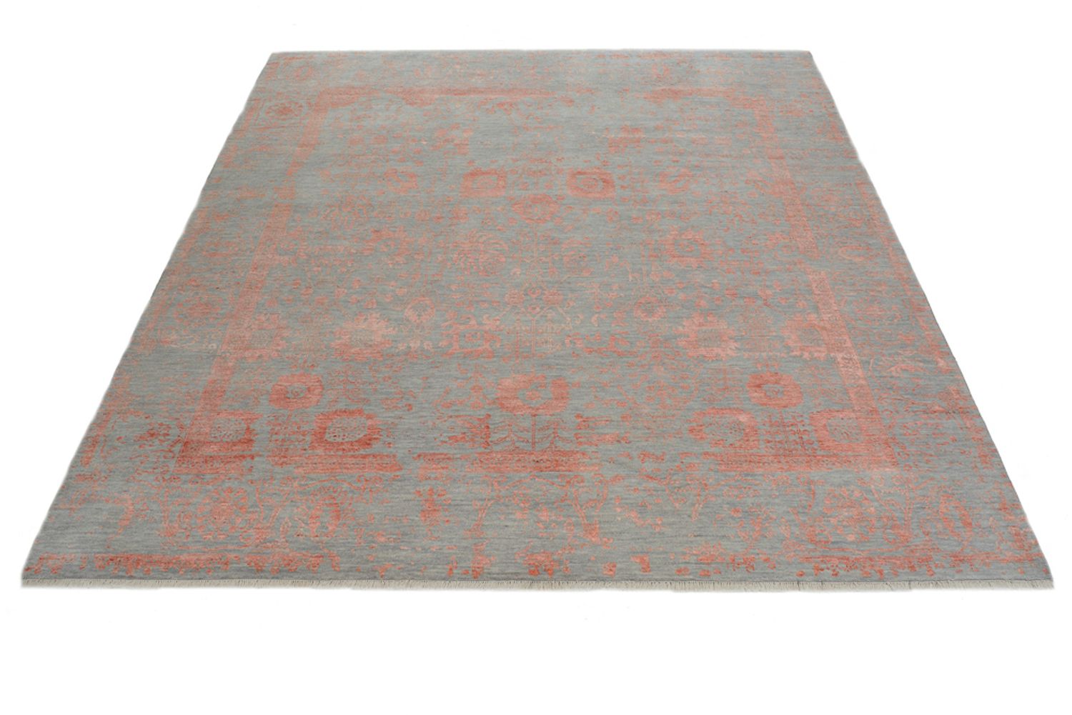 Tapis design - 261 x 251 cm - orange