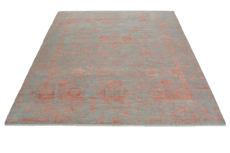 Tapis design - 261 x 251 cm - orange