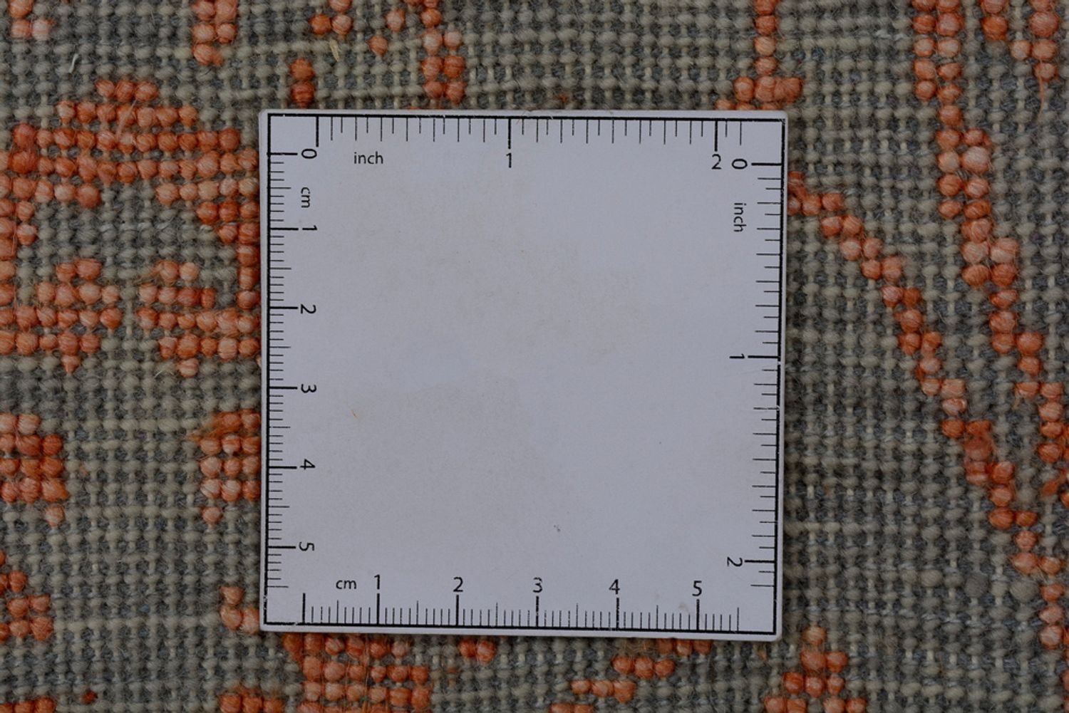 Tapis design - 261 x 251 cm - orange