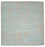 Tapis design carré  - 249 x 249 cm - bleu clair