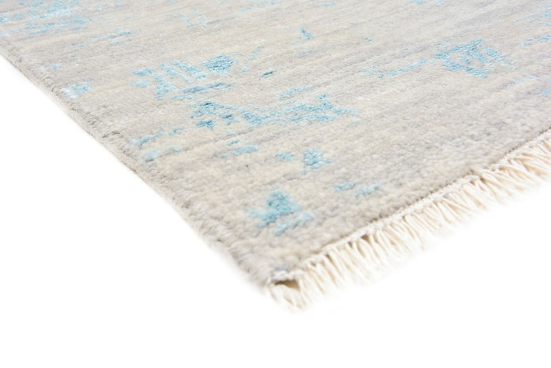 Tapis design carré  - 301 x 301 cm - bleu clair