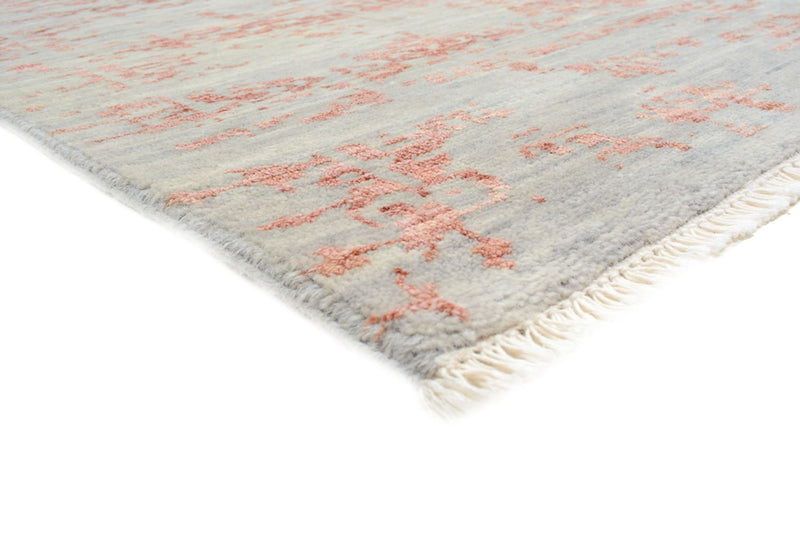 Tapis design carré  - 309 x 306 cm - rouille
