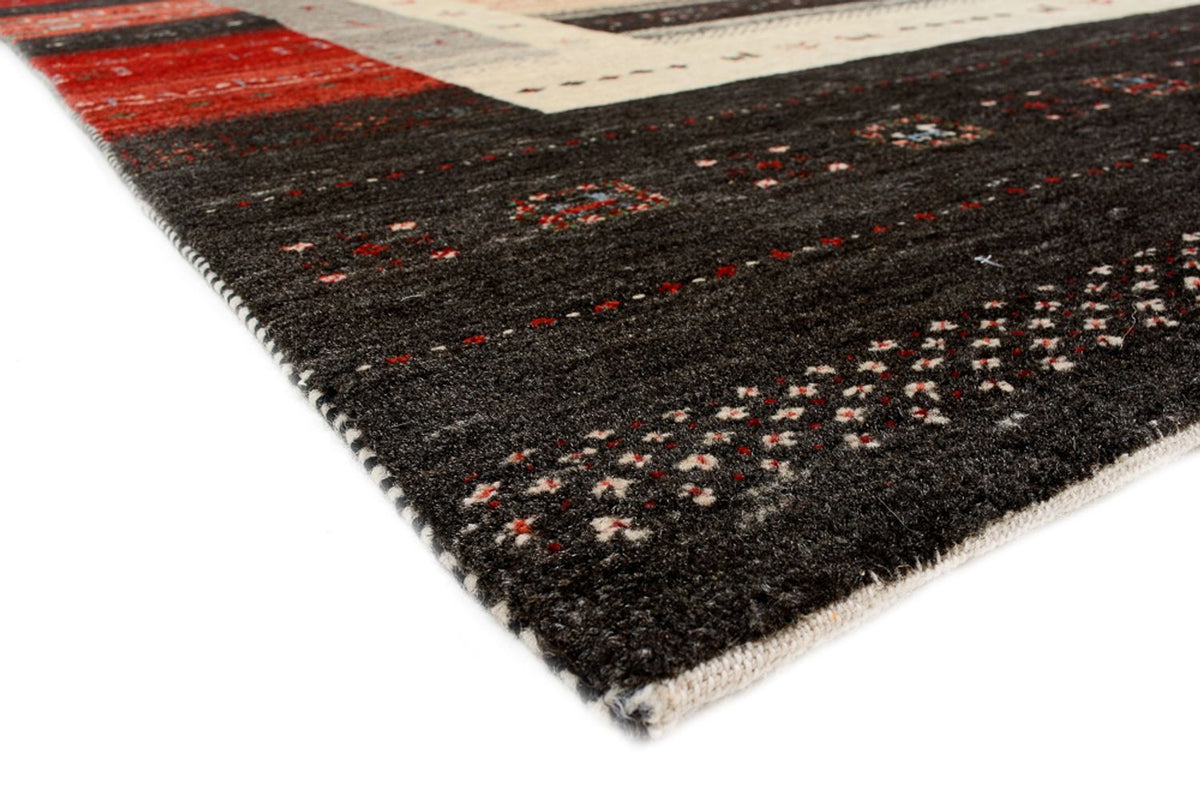 Tapis Gabbeh - Loribaft Indus - 240 x 166 cm - multicolore
