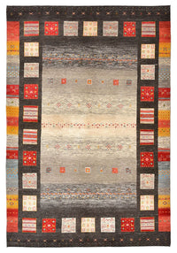 Tapis Gabbeh - Loribaft Indus - 251 x 173 cm - multicolore