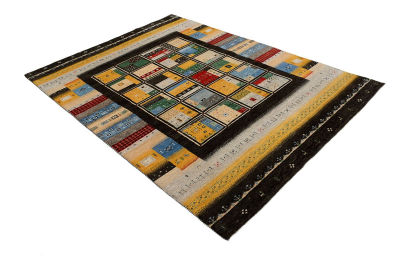 Tapis Gabbeh - Loribaft Indus - 239 x 173 cm - multicolore