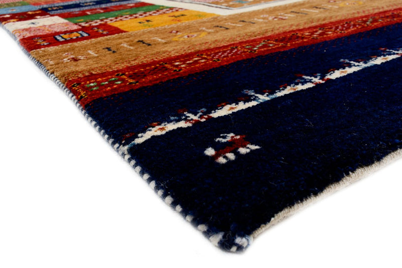 Tapis Gabbeh - Loribaft Indus - 245 x 170 cm - multicolore