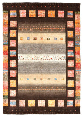 Tapis Gabbeh - Loribaft Indus - 249 x 174 cm - multicolore