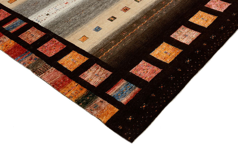 Tapis Gabbeh - Loribaft Indus - 249 x 174 cm - multicolore