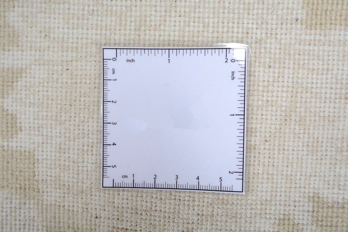 Tapis oriental carré  - 253 x 251 cm - beige clair