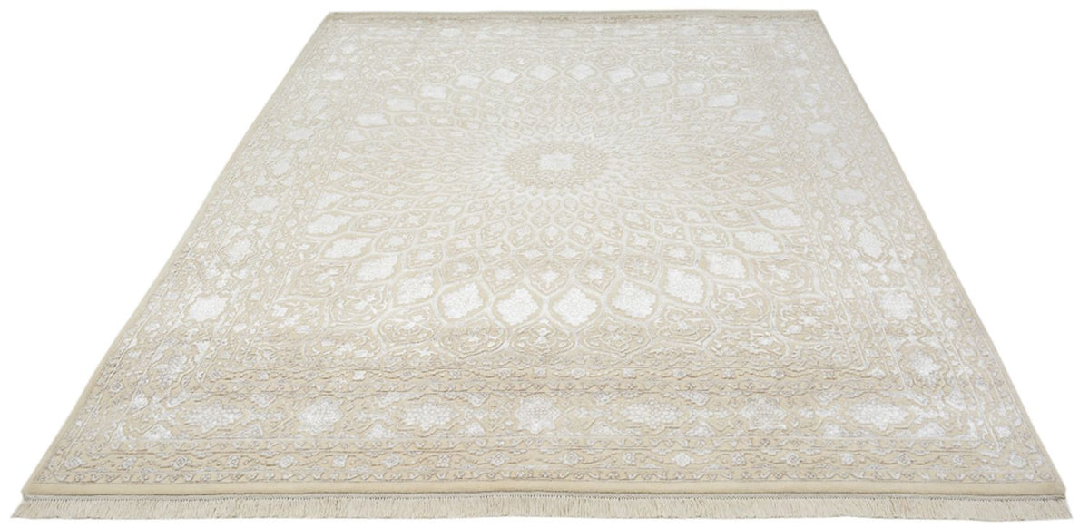 Tapis oriental - 249 x 208 cm - beige clair