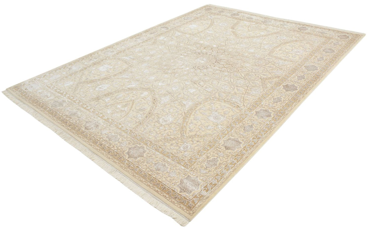 Tapis oriental - 293 x 222 cm - beige foncé