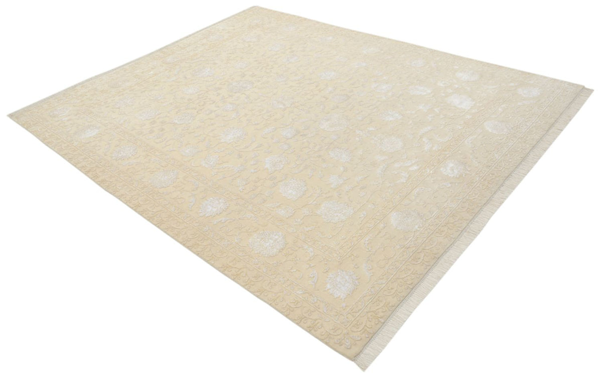 Tapis oriental - 253 x 207 cm - beige clair