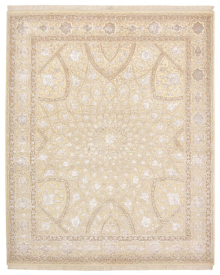 Tapis oriental - 252 x 207 cm - beige foncé