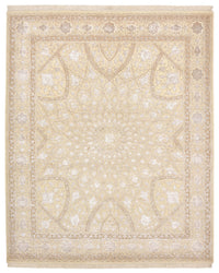 Tapis oriental - 252 x 207 cm - beige foncé