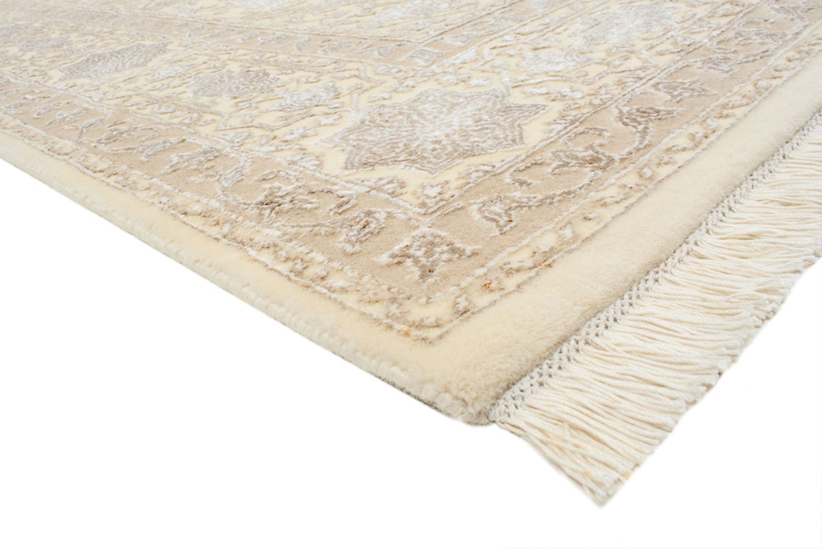 Tapis oriental - 252 x 207 cm - beige foncé