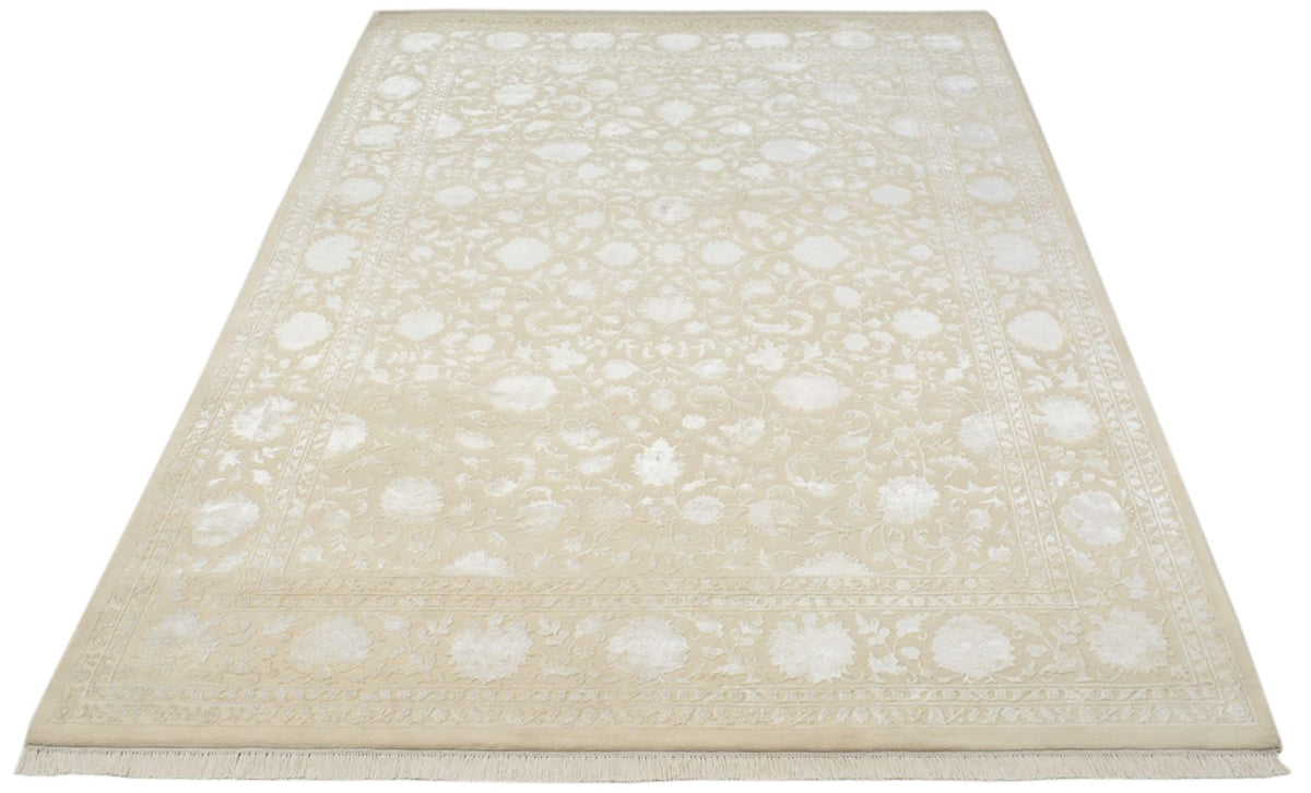 Tapis oriental - 286 x 218 cm - beige clair