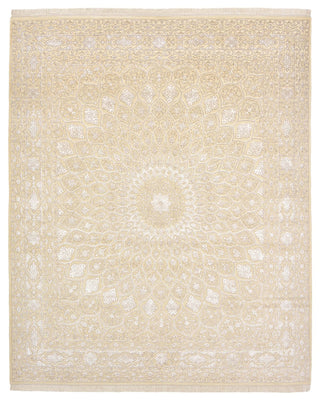 Tapis oriental - 249 x 206 cm - beige foncé
