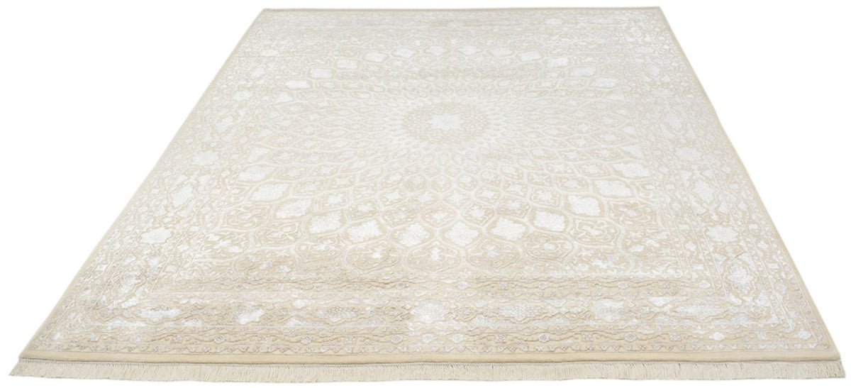 Tapis oriental - 249 x 206 cm - beige foncé