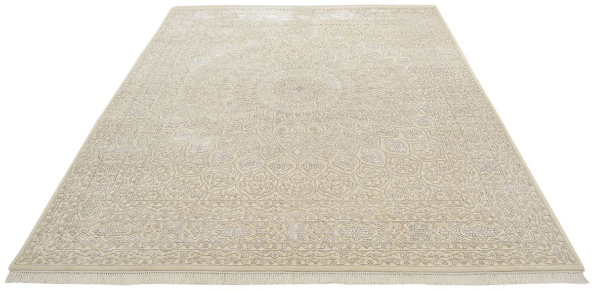 Tapis oriental - 247 x 204 cm - beige foncé