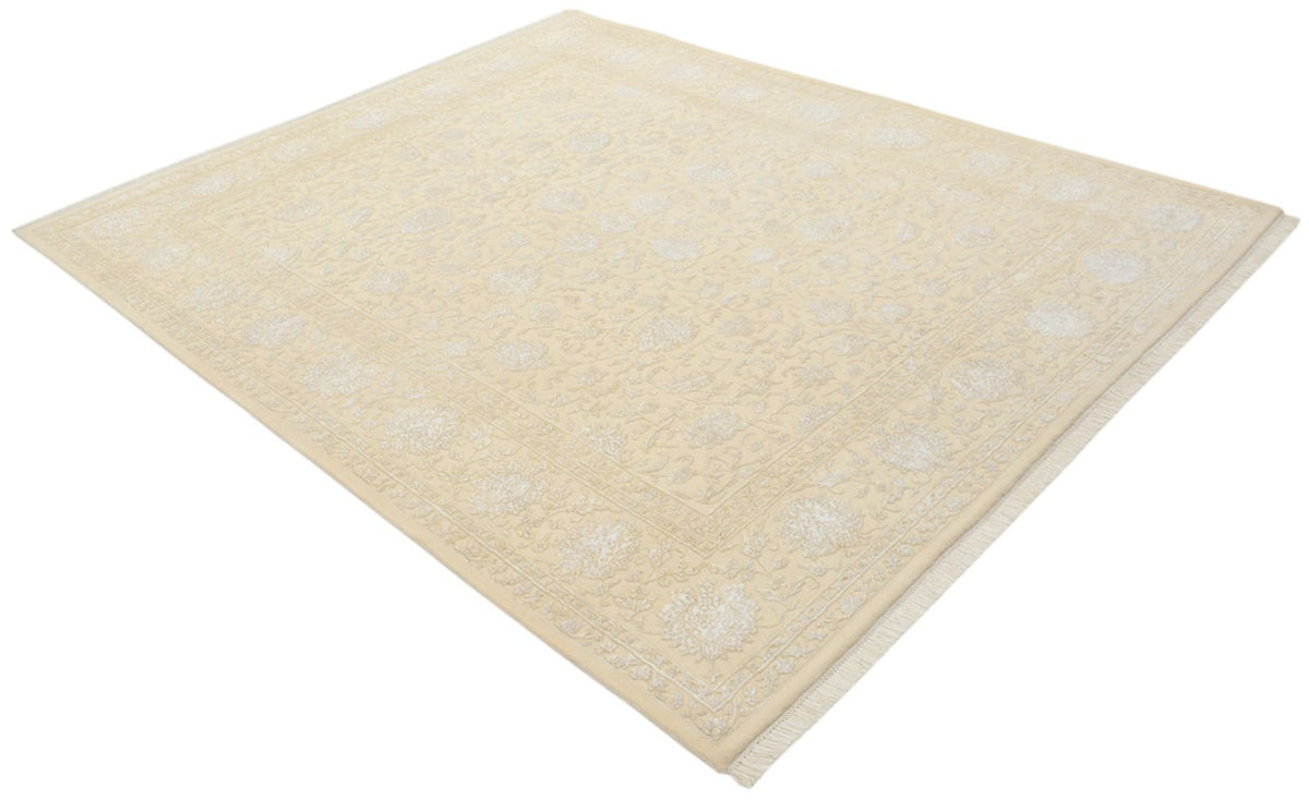 Tapis oriental - 254 x 204 cm - beige clair