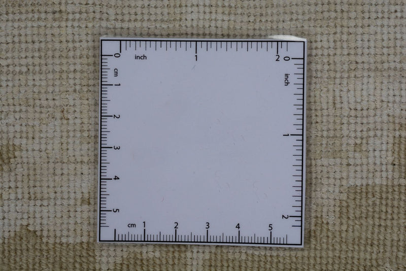 Tapis oriental carré  - 255 x 250 cm - beige clair