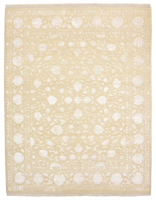 Tapis oriental - 257 x 203 cm - beige clair