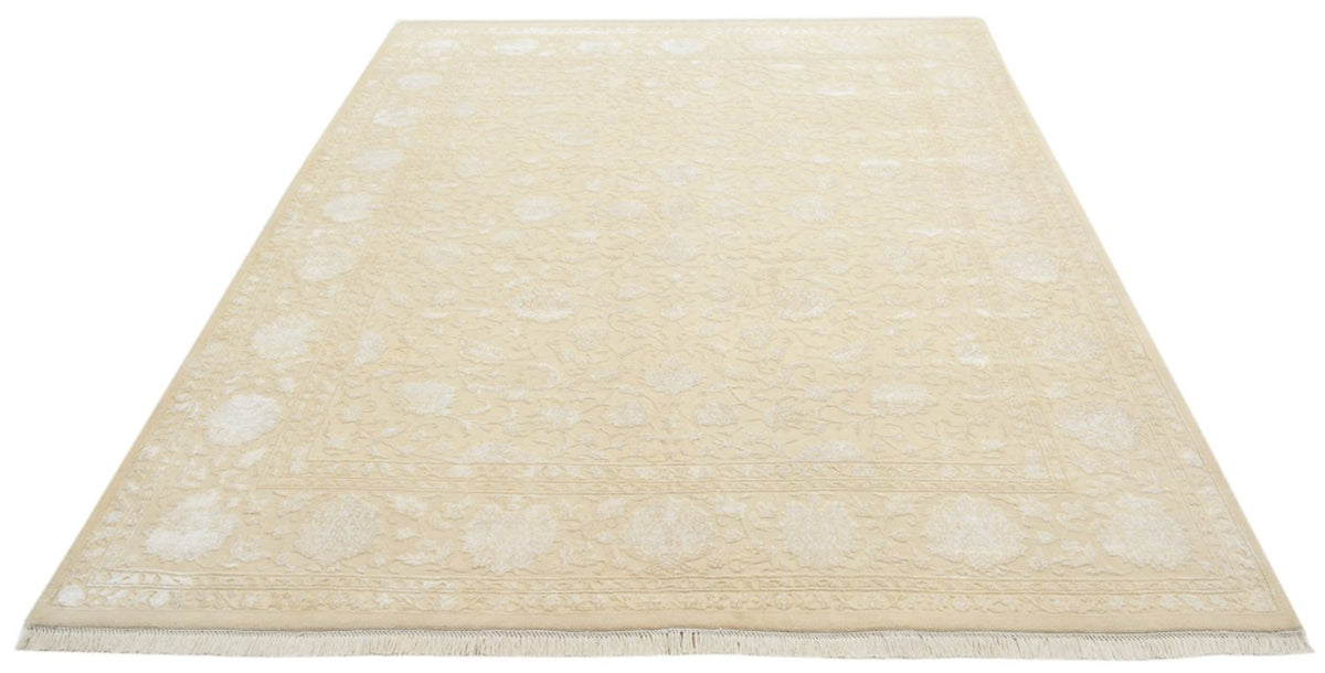 Tapis oriental - 257 x 203 cm - beige clair