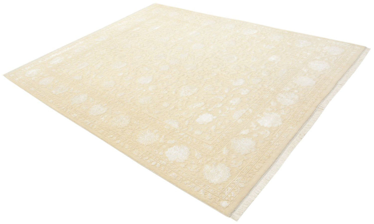 Tapis oriental - 257 x 203 cm - beige clair